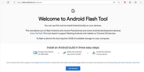 Android Flash Tool